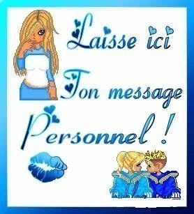 laisse ici ton message personnel!