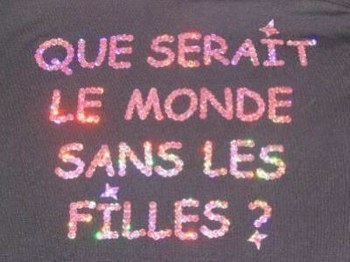 que serait le monde sans les filles?