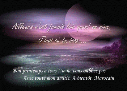 ailleurs u'est jamais loin quand ok aime j'irai où tu iras